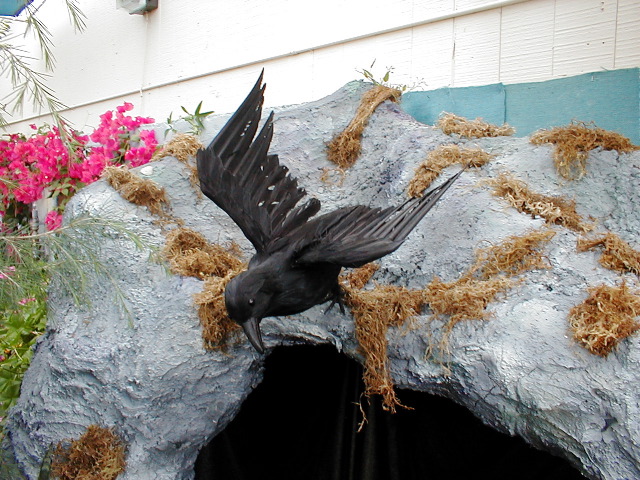 The Raven over the Crystal Cave