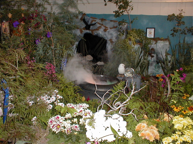 The Crystal Cave in Merlin's Meadow