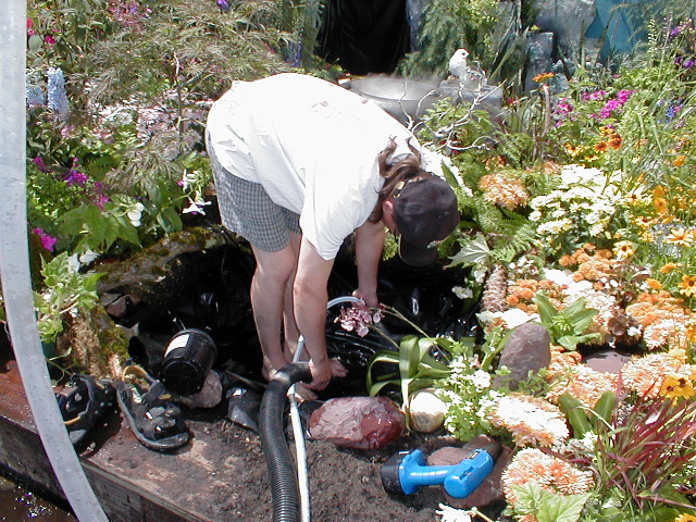 Bruce has one more water feature