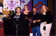 Patricia, Alisandra, Brian & Cailyn Arrive at the Preview